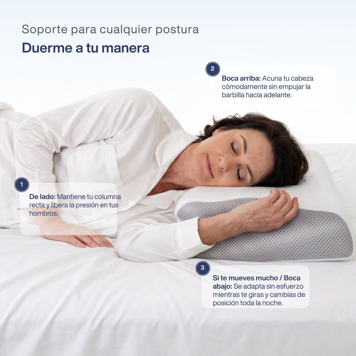 OrthoSleep™ – Almohada Cervical