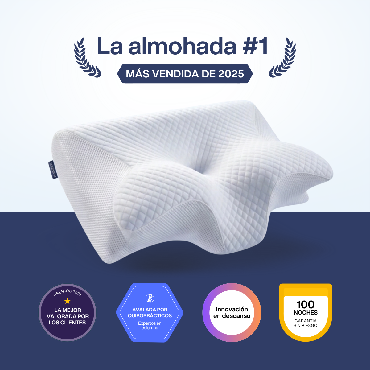 OrthoSleep™ – Almohada Cervical