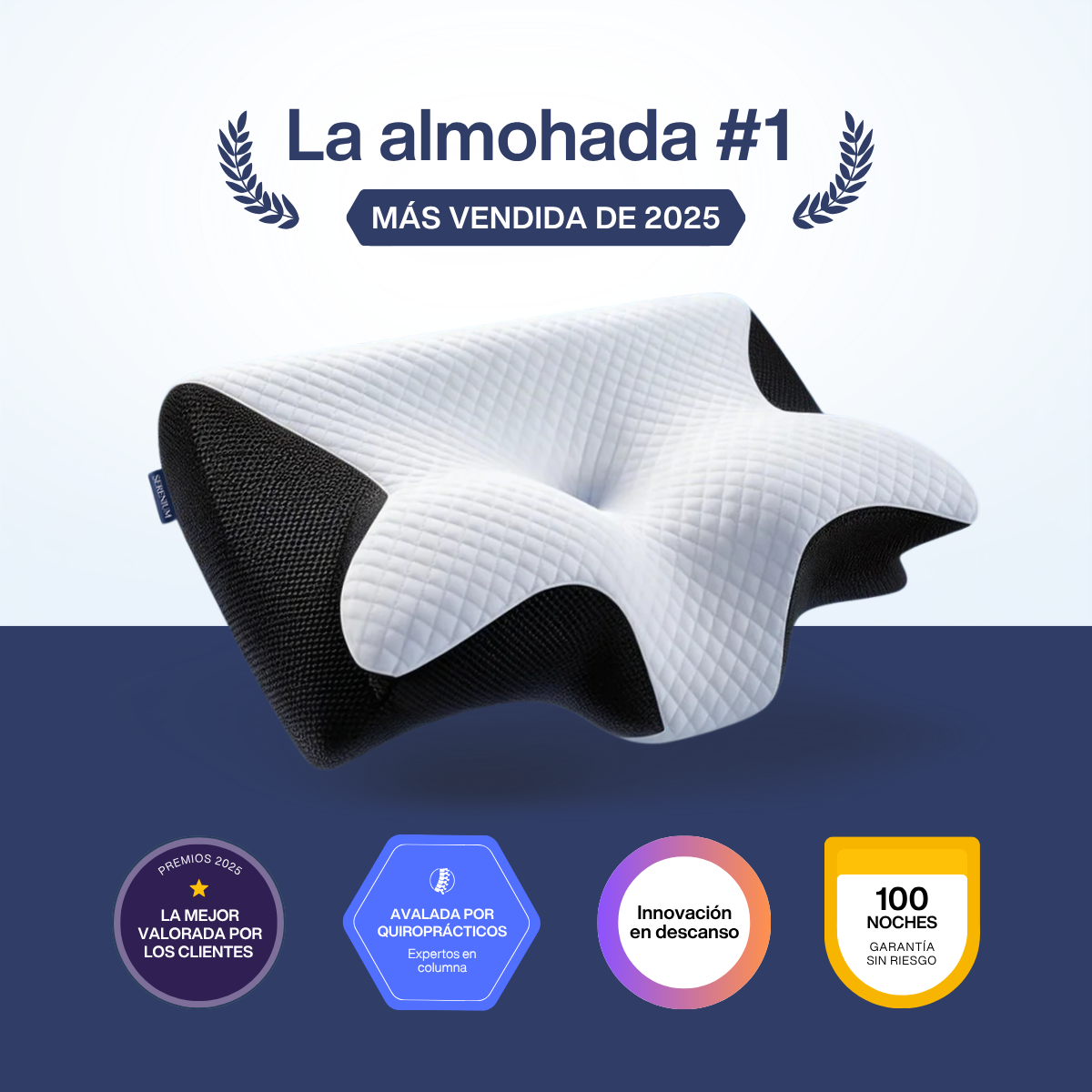 OrthoSleep™ – Almohada Cervical