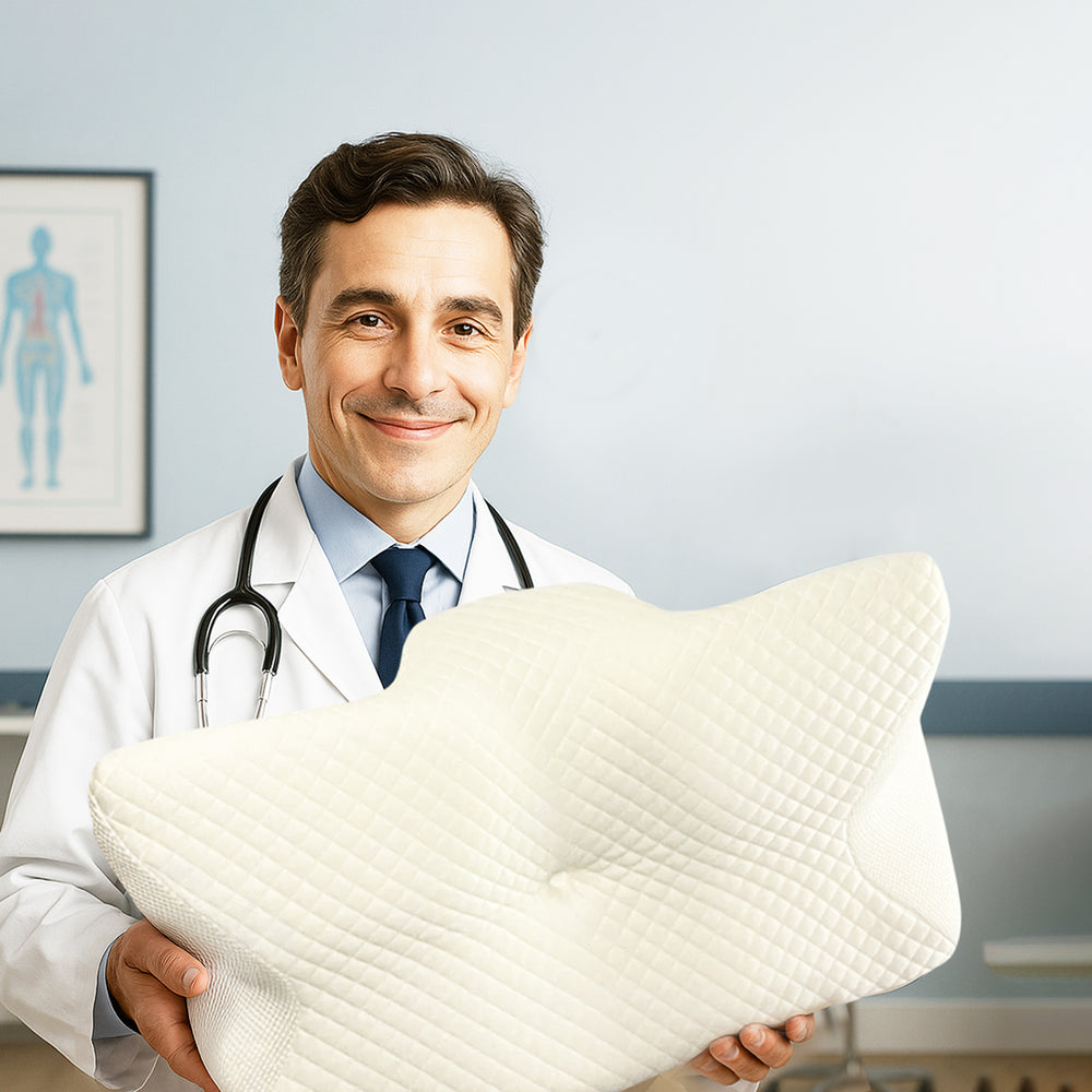 Arts met OrthoSleep™ kussen